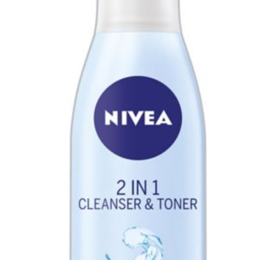 NIVEA 2-in-1 Face Cleanser & Toner, 200ml