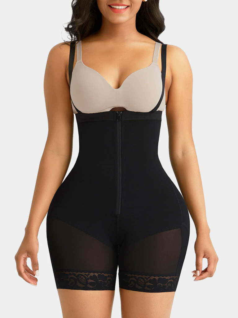 Firm Tummy Compression Bodysuit Shaper