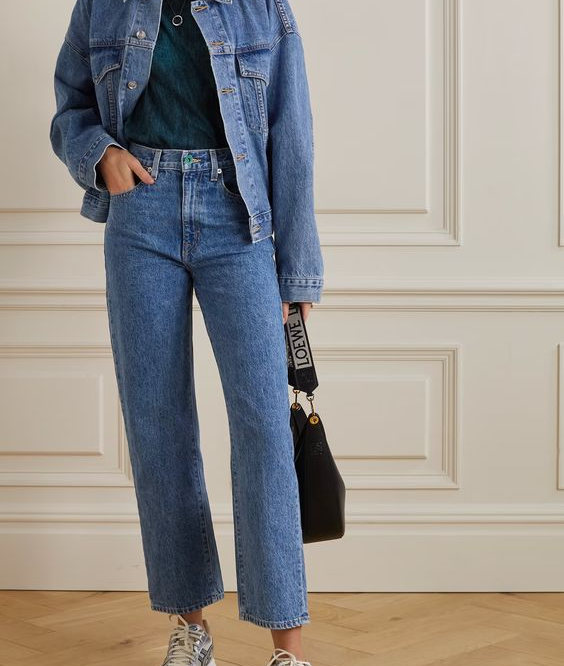 Look Sharp And Stylish In Straight-Leg Jeans